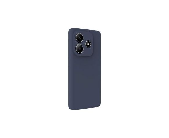 Evelatus Xiaomi  Redmi Note 14 Premium Magnetic Soft Touch Silicone Case Dark Blue