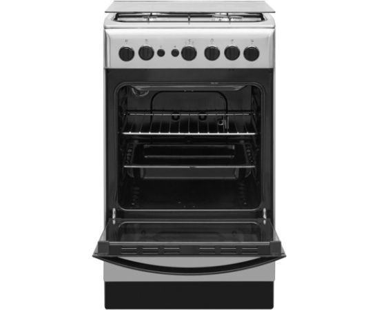 Gas stove with electric oven Indesit IS5G1PMXE1