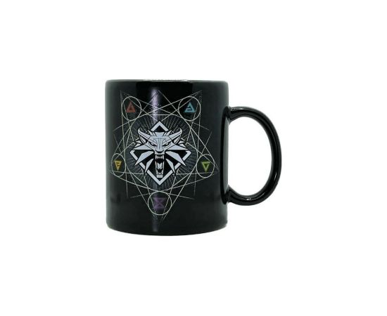 Krūze Good Loot The Witcher 3 Witcher signs Heat Reveal Mug