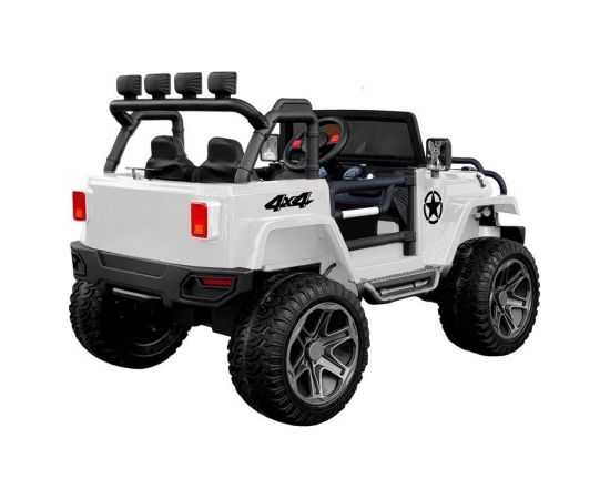 Lean Cars Electric Ride On Car WXE-1688 4x4 White