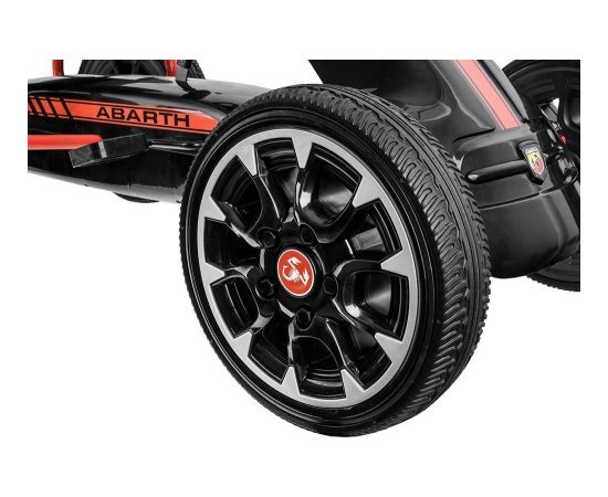 Jokomisiada GOKART ABARTH na pedały Duże miekkie koła PA0167