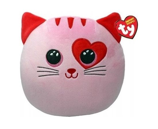 Meteor Maskotka TY Squishy Kot różowy 22 cm