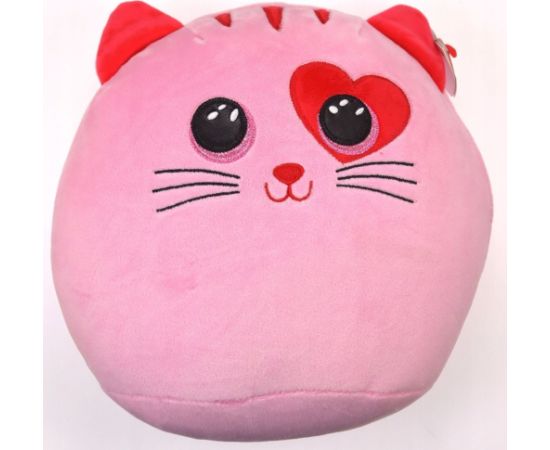 Meteor Maskotka TY Squishy Kot różowy 22 cm