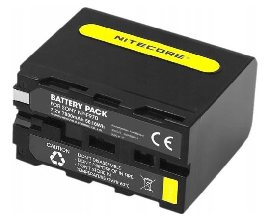 Nitecore Nitecore NP-F970 battery pack 7800mAh 56.2Wh