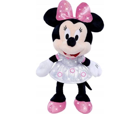 Simba Maskotka pluszowa Disney D100 Kolekcja platynowa Minnie 25 cm