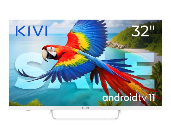 JVC KIVI 32F760QW 32" White Android TV 11, Black