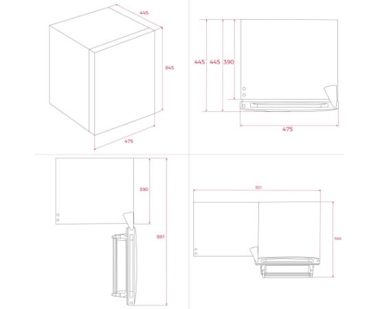 Fridge Teka RSR10138WH