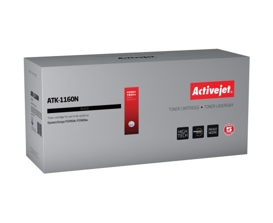 Activejet ATK-1160N Toner (replacement for Kyocera TK-1160; Supreme; 7200 pages; black)