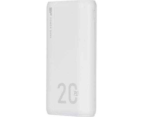 SILICON POWER QS15 Powerbank External battery 20000 mAh 2x USB QC 3.0 1x USB-C PD (SP20KMAPBKQS150W) White