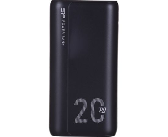 SILICON POWER QS15 Powerbank External battery 20000 mAh 2x USB QC 3.0 1x USB-C PD (SP20KMAPBKQS150K) Black