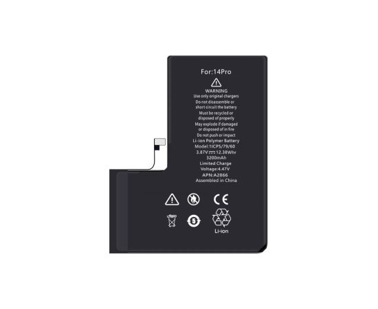 Battery Apple iPhone 14 Pro 3200mAh (no Pop-up) OEM