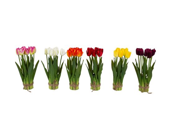 Artificial flower FLOWERLY 5pcs/set, tulips