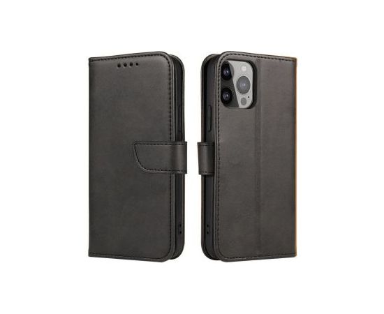 Hurtel   Magnet Case cover for TCL 20 Pro 5G flip cover wallet stand black