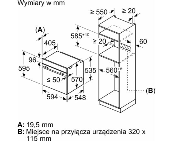 Piekarnik BOSCH HQG572EB3