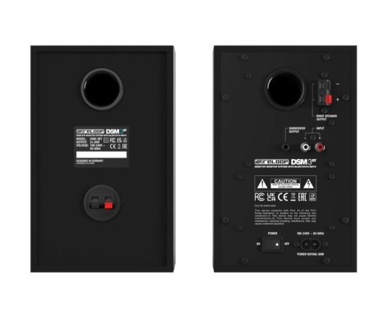 Reloop DSM-3 BT - a pair of active studio monitors