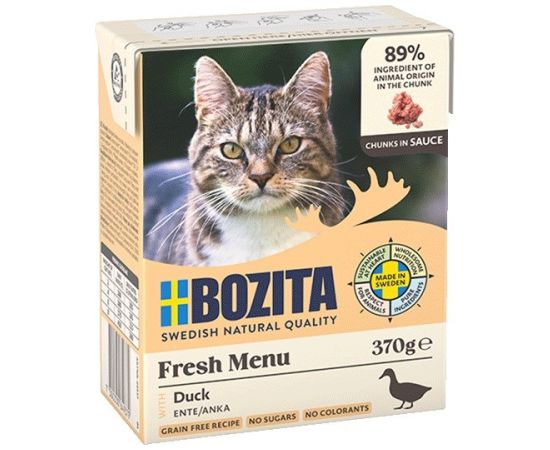 BOZITA Kaczka w sosie - mokra karma dla kota 370g