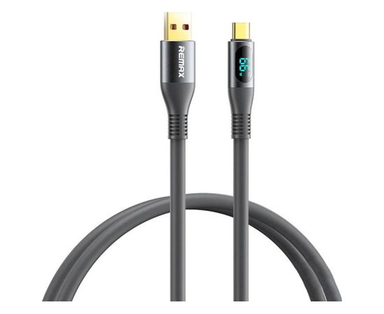 Cable USB-C Remax Zisee, RC-030, 66W, 1,2m (grey)