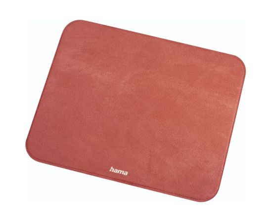 Hama 00054169 Velvet Mouse Pad coral, Red