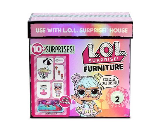 L.O.L. Lelle 8 cm Surprise Furniture Ice Cream Pop Bon + 10 pārsteigumi 564911