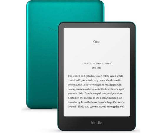 Amazon Kindle Paperwhite 2024 12th Gen Signature Edition 32GB, metallic jade