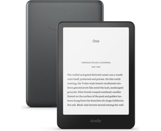 Amazon Kindle Paperwhite 2024 12th Gen Signature Edition 32GB, metallic black