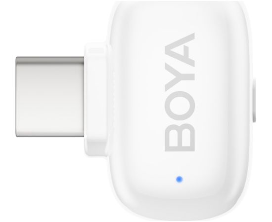 Boya wireless microphone mini-13 Lightning/USB-C, white