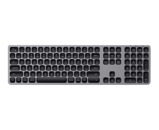 SATECHI Aluminum Bluetooth Wireless Keyboard (US, Space Gray)