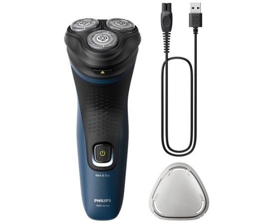 Philips S1151/00 men's shaver Rotation shaver Trimmer Black, Blue