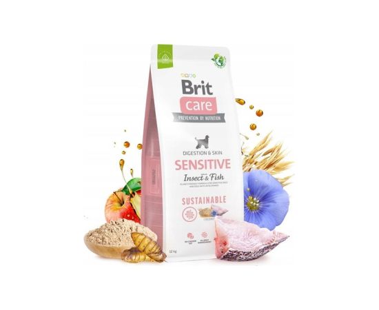 BRIT CARE SENSITIVE INSECT FISH 12+2KG