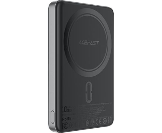 External battery Power Bank Acefast M12-10000 PD20W Magnetic Wireless 10000mAh black