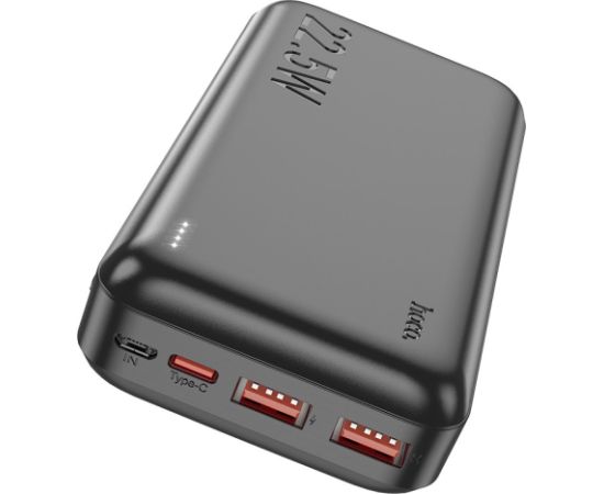 External battery Power Bank Hoco J101A PD 20W+Quick Charge 3.0 22.5W 20000mAh black