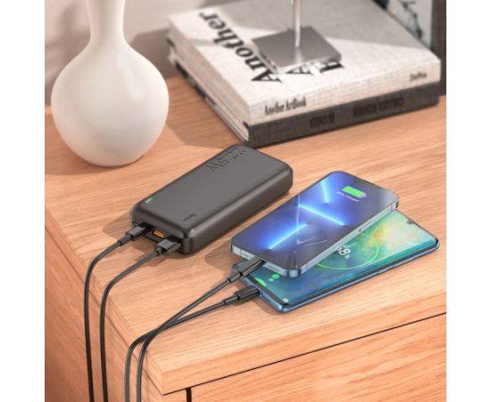 External battery Power Bank Hoco J101A PD 20W+Quick Charge 3.0 22.5W 20000mAh black