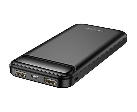 External battery Power Bank Borofone BJ14 Type-C microUSB 2*USB (2A)  10000mAh black