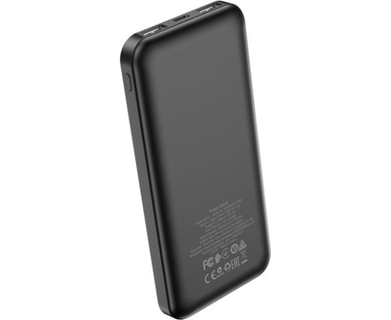 External battery Power Bank Borofone BJ14 Type-C microUSB 2*USB (2A)  10000mAh black