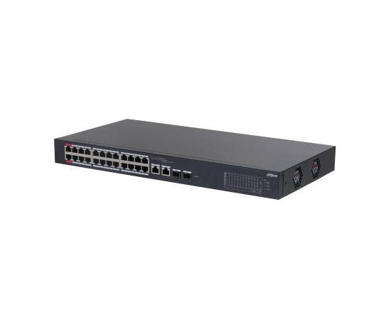 Switch DAHUA CS4226-24ET-240 Desktop/pedestal Rack 1U 24x10Base-T / 100Base-TX 2x10/100/1000BASE-T/SFP combo 2 26 PoE ports 24 240 Watts CS4226-24ET-240