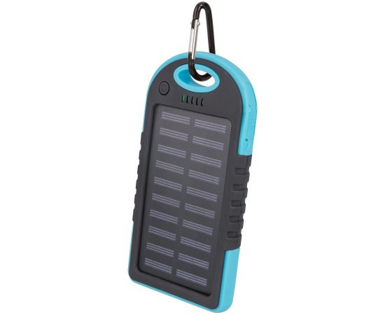 Setty Solar Power Bank 5000mAh Universāla Ārējas uzlādes baterija + Micro USB Kabelis