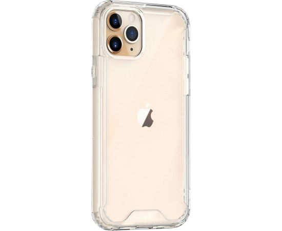 Mocco Acrylic Air Case Aizmugurējais Silikona Apvalks Priekš Apple iPhone 11 Pro Caurspīdīgs