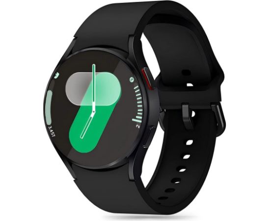 Tech-Protect Silicone Strap for Samsung Galaxy Watch 4 | 5 | 5 Pro | 6 | 7 | FE - Black