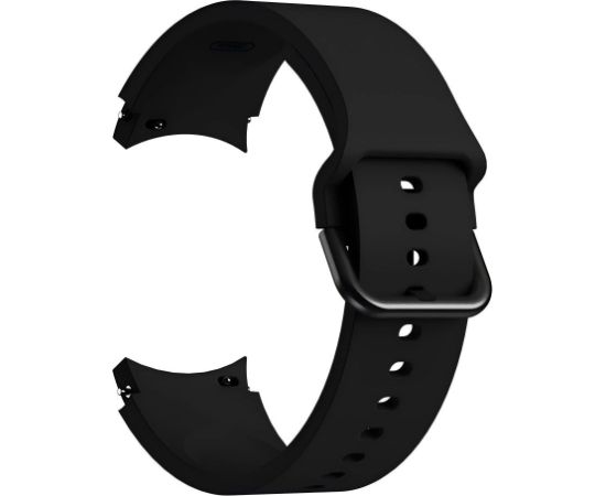 Tech-Protect Silicone Strap for Samsung Galaxy Watch 4 | 5 | 5 Pro | 6 | 7 | FE - Black