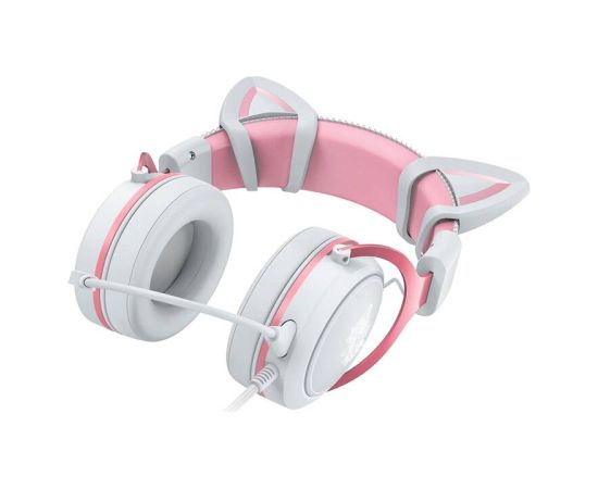 ONIKUMA X10 White/Pink/Cat Ears Gaming Headphones