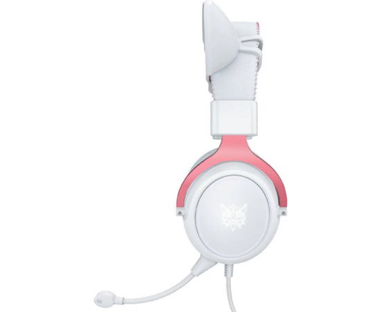 ONIKUMA X10 White/Pink/Cat Ears Gaming Headphones