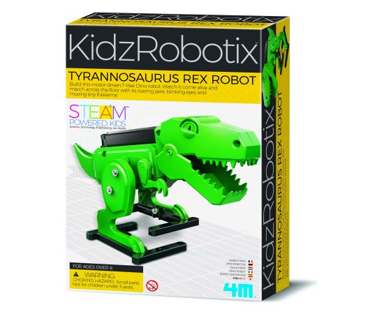 4M Kidzrobotix DIY komplekts Robots Tiranozaurs Rekss