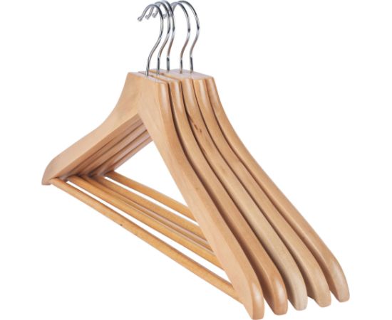 Beldray LA034276FEU7 Wooden Clothes Hangers 5pack