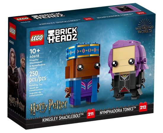 LEGO BrickHeadz Kingsley Shacklebolt™ i Nimfadora Tonks™