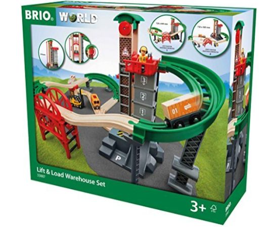 Ravensburger BRIO Large warehouse with lift - 33887