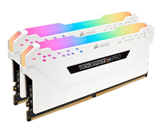 Corsair DDR4 16 GB 3200-CL16 - Dual-Kit - Vengeance RGB PRO White