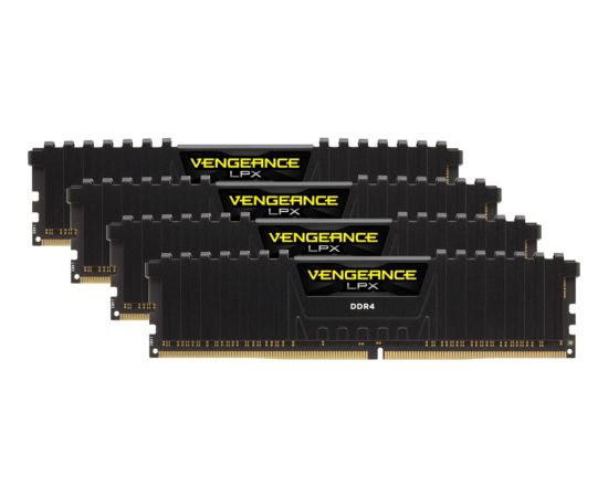 Corsair DDR4 32 GB 3200-CL16 - Quad-Kit - Vengeance LPX Black