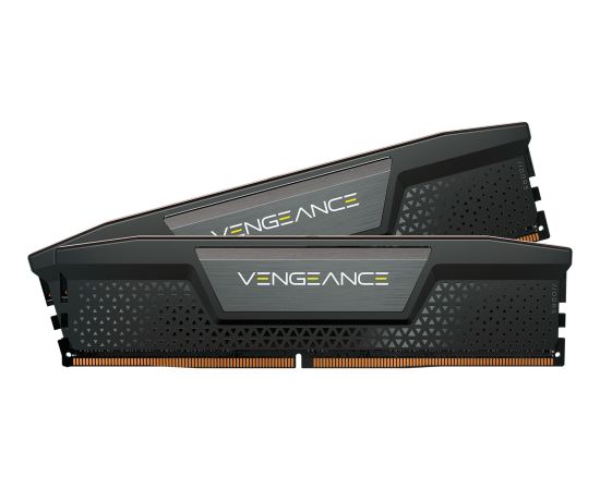 Corsair DDR5 - 64GB -  6000 - CL - 30 (2x 32 GB) dual kit, RAM (black, CMK64GX5M2B6000C30, Vengeance, INTEL XMP)