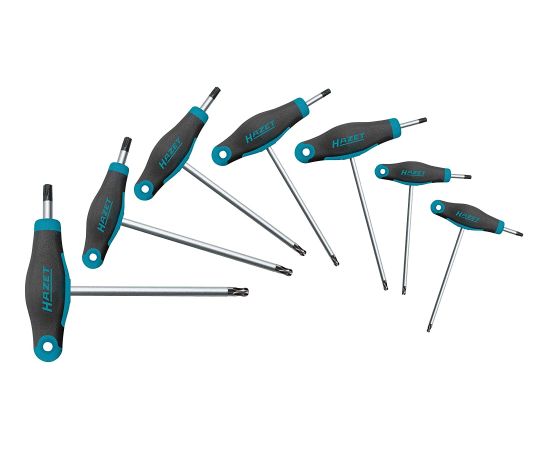 Hazet screwdriver set 829KKT / 7 - with T-handle