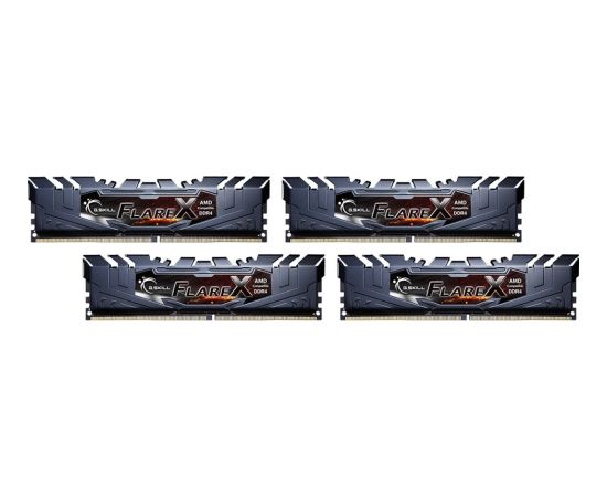 G.Skill DDR4 - 64 GB -3200 - CL - 16 - Quad-Kit, flare X (F4-3200C16Q-64GFX)